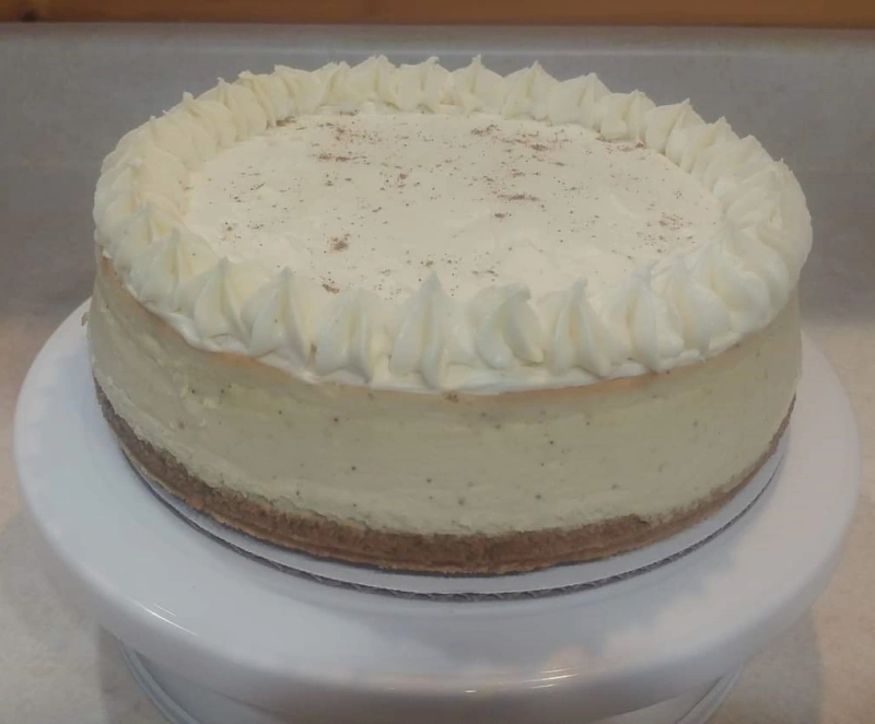 Eggnog Cheesecake